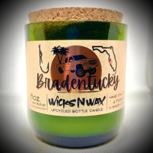 Product Image for  Bradentucky | Flannel | Champagne Bottle Candle | WicksNWax