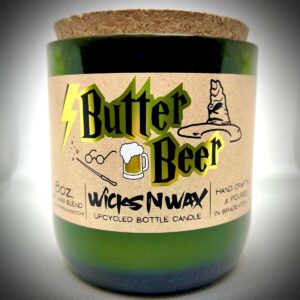 Product Image for  Butter Beer | Champagne Bottle Candle | WicksNWax