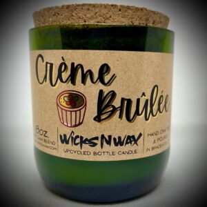 Product Image for  Creme Brûlée | Champagne Bottle Candle | WicksNWax