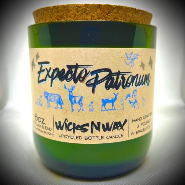 Product Image for  Expecto Patronum | Champagne Bottle Candle | WicksNWax