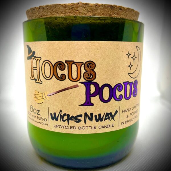 Product Image for  Hocus Pocus | Champagne Bottle Candle | WicksNWax