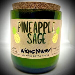 Product Image for  Pineapple Sage | Champagne Bottle Candle | WicksNWax