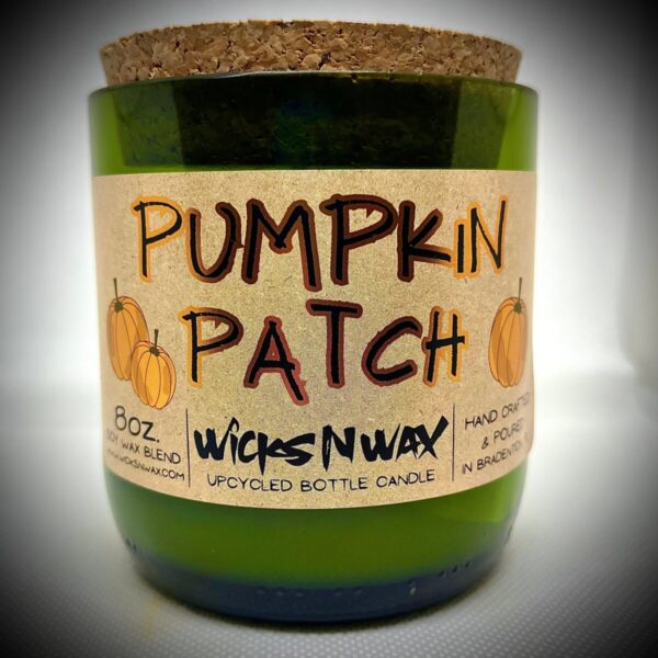 Product Image for  Pumpkin Patch | Champagne Bottle Candle | WicksNWax