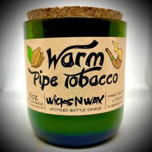 Product Image for  Warm Pipe Tobacco | Champagne Bottle Candle | WicksNWax