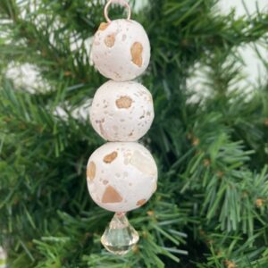 Product Image for  “Sandy the Snowperson” Clay Ornament