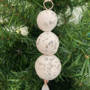 Product Image for  “Bubbles the Snowperson” Clay Ornament