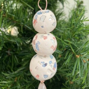 Product Image for  “Skye the Snowperson” Clay Ornament