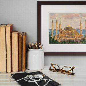 Product Image for  Mosque H S , Istanbul watercolor painting