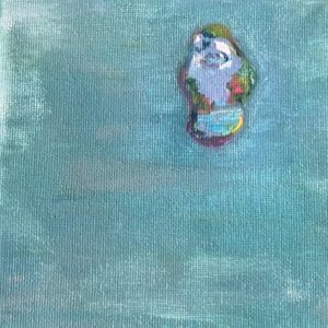 Product Image for  “Lost Little Manatee” Acrylic Painting