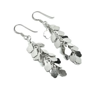 Product Image for  2 1/4″ Sterling Silver Waterfall Style Dangle Earrings