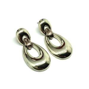 Product Image for  Chocolate and Golden Oval Drop Earrings