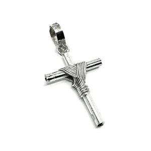 Product Image for  Vintage Sterling Silver Shrouded Cross Pendant
