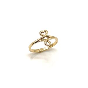 Product Image for  Beautiful Petite Mini Heart Design 14k Gold Ring